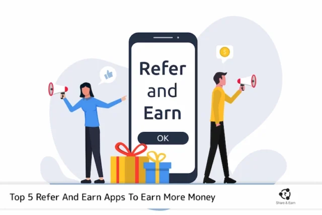 explore top 5 apps for referring and earning money easily