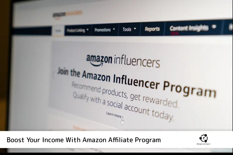 image of amazon influencers show to amazon affiliate program