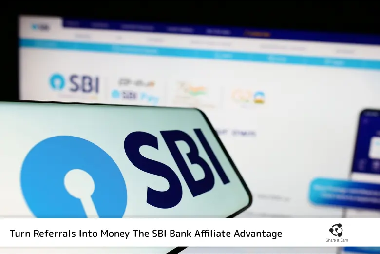 Promotional banner for the SBI Affiliate Program showing a website mainpage